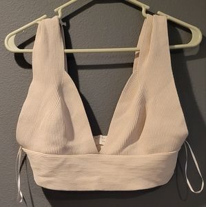 Women's XL Beige crop top